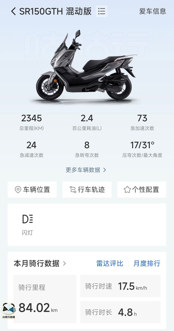 二手无极SR150GT H