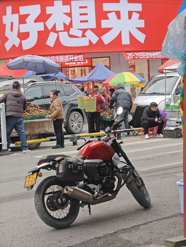 二手五羊本田鸷道 CB190SS