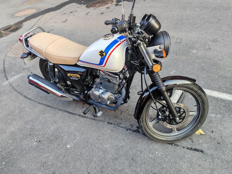 二手济南铃木酷飚150