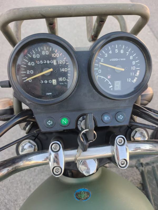 二手银钢船型边三YG150B-23