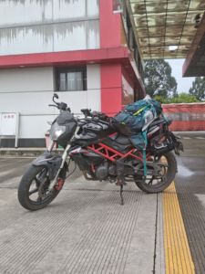 二手贝纳利红宝龙 TNT150i