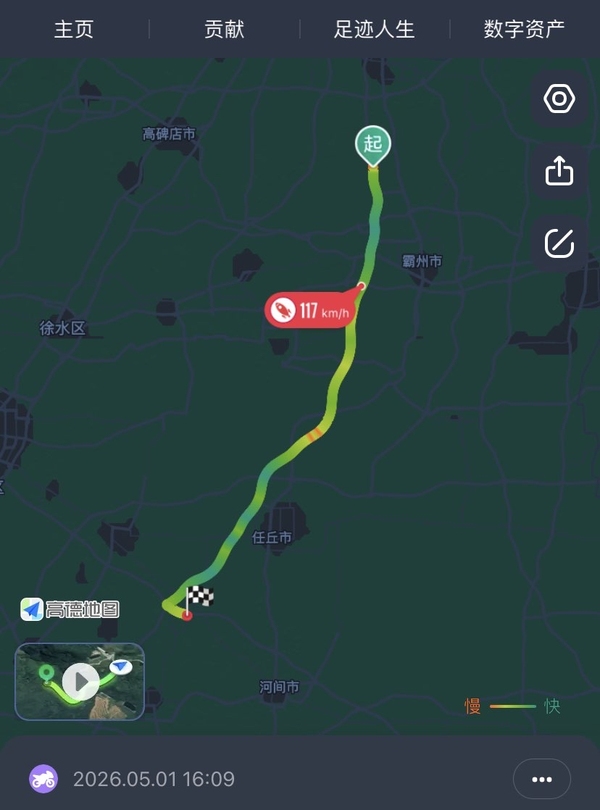 二手豪爵UHR150